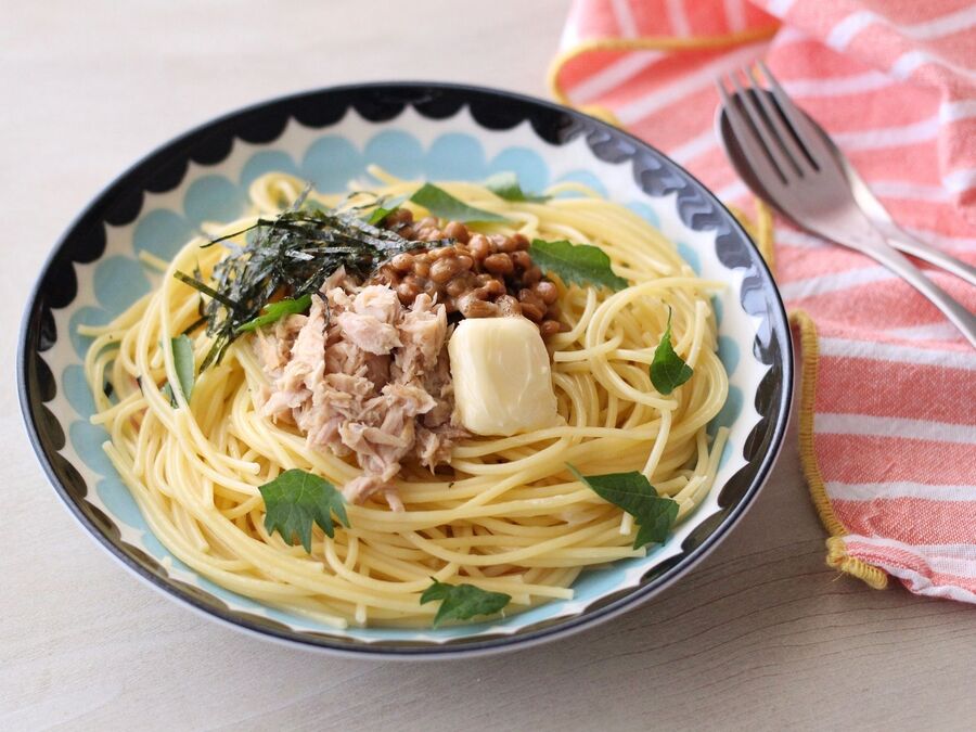 ツナ納豆スパゲティ 乗せるだけずぼら飯 暮らしニスタ ツナ納豆スパゲティ 乗せるだけずぼら飯 暮らしニスタ