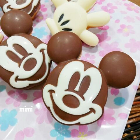 Daisoシリコン型でミッキーのチョコマドレーヌ 暮らしニスタ Daisoシリコン型でミッキーのチョコマドレーヌ 暮らしニスタ
