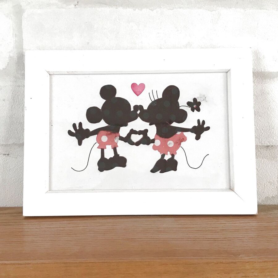 ミッキーミニーのシルエットアート 暮らしニスタ ミッキーミニーのシルエットアート 暮らしニスタ