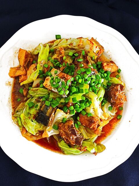 さば缶 味噌煮 のキャベツ炒め 고등어통조림 양배추볶음 暮らしニスタ さば缶 味噌煮 のキャベツ炒め 고등어통조림 양배추볶음 暮らしニスタ