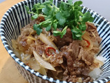 一手間かけて＊カラメル牛めし