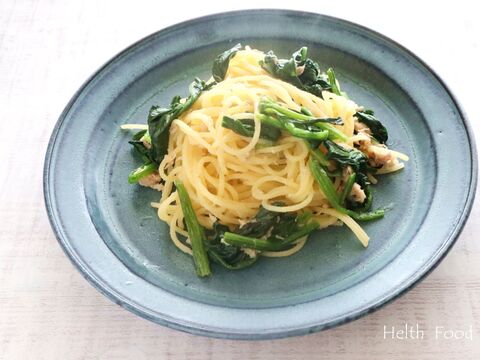 ゆで置きで時短 ほうれん草とツナのパスタ 暮らしニスタ