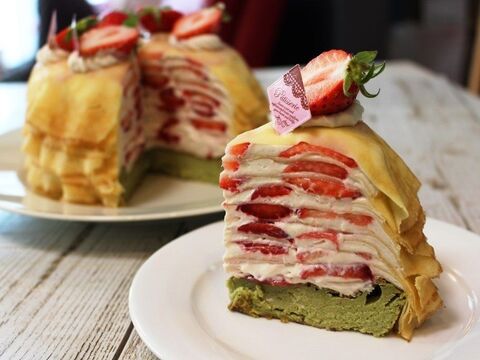 萌え断 いちごのチーズ ミルクレープ 暮らしニスタ