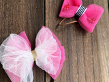 材料まさかのアレ！？で作るリボンのヘアゴム