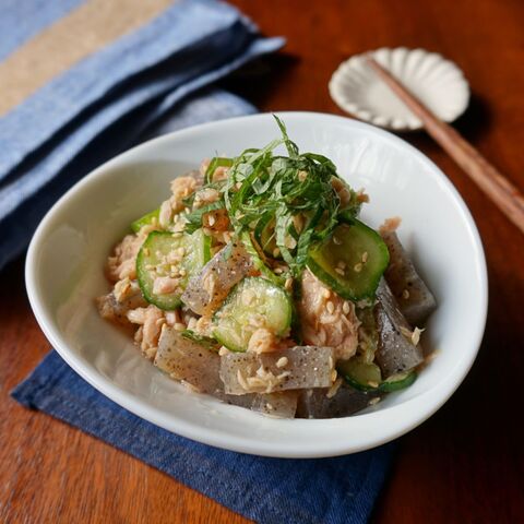 ダイエットにも 簡単ヘルシー副菜 こんにゃくときゅうりのツナポン和え 暮らしニスタ ダイエットにも 簡単ヘルシー副菜 こんにゃくときゅうりのツナポン和え 暮らしニスタ