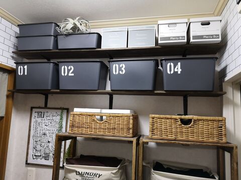 ダイソーの収納ボックスを使って統一してみました 洗面所 暮らしニスタ ダイソーの収納ボックスを使って統一してみました 洗面所 暮らしニスタ