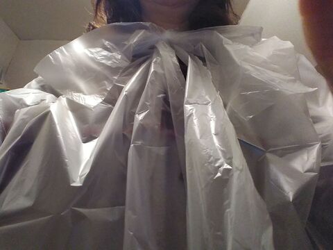 ゴミ袋で毛染めケープ 暮らしニスタ