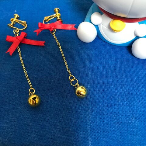 ドラえもん鈴イヤリング 暮らしニスタ ドラえもん鈴イヤリング 暮らしニスタ