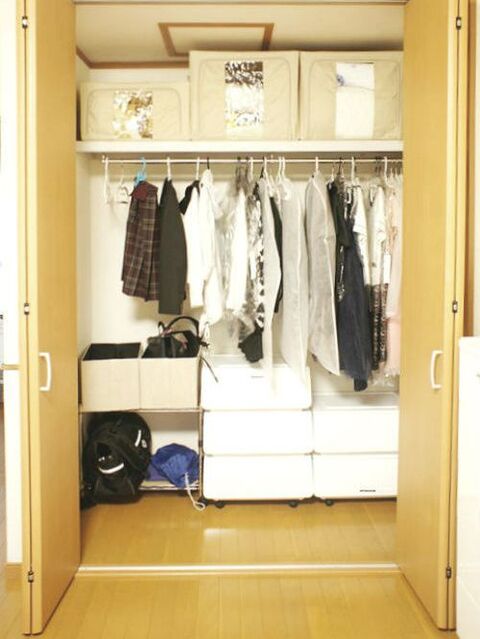 クローゼット収納 衣替え 掛布団もスッキリ 暮らしニスタ