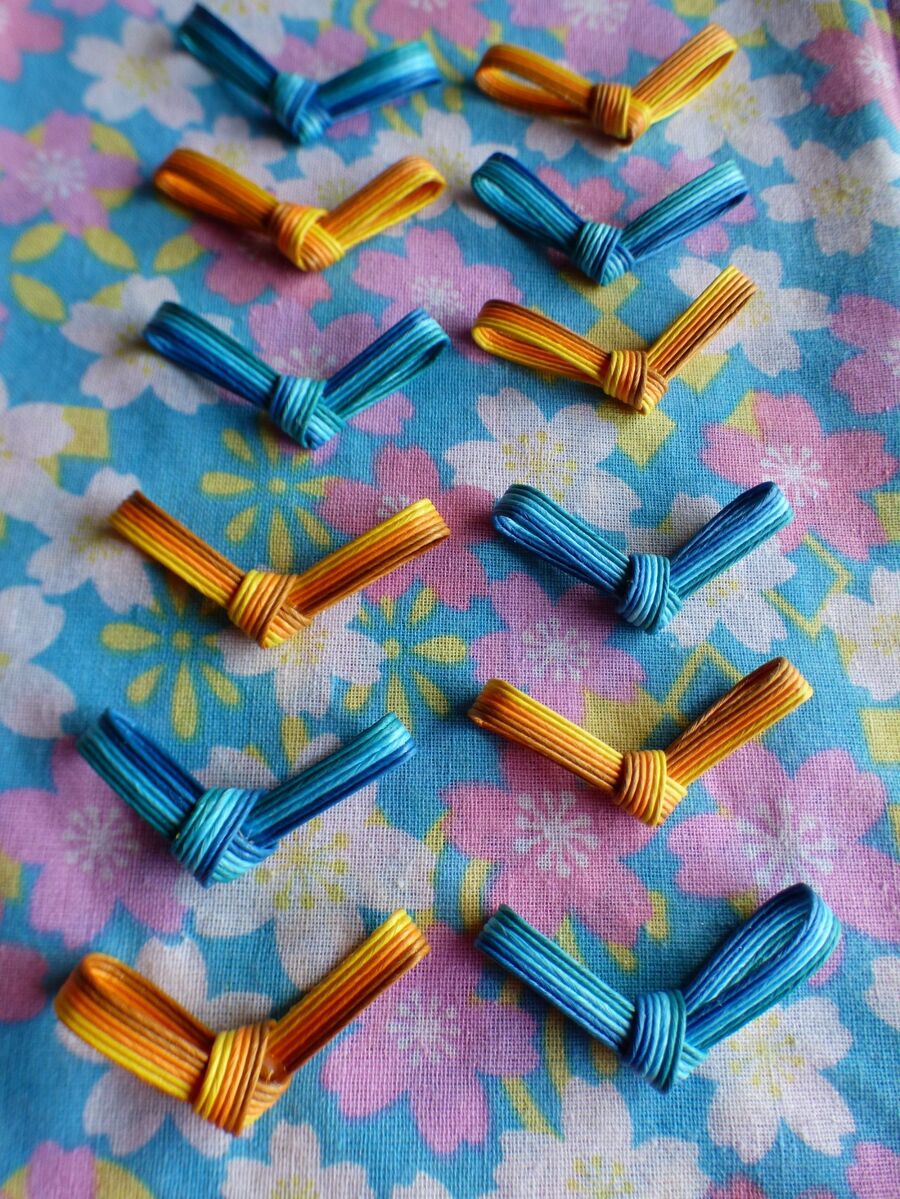簡単レシピ エコクラフトで箸置き 暮らしニスタ 簡単レシピ エコクラフトで箸置き 暮らしニスタ