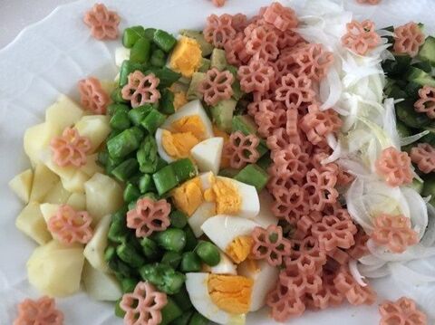 ヨーグルトマヨでさわやか サクラパスタのマカロニサラダ 暮らしニスタ