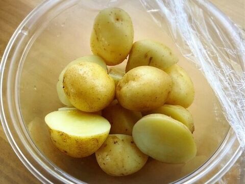 レンジde時短 新じゃがのおかかバター醤油 暮らしニスタ