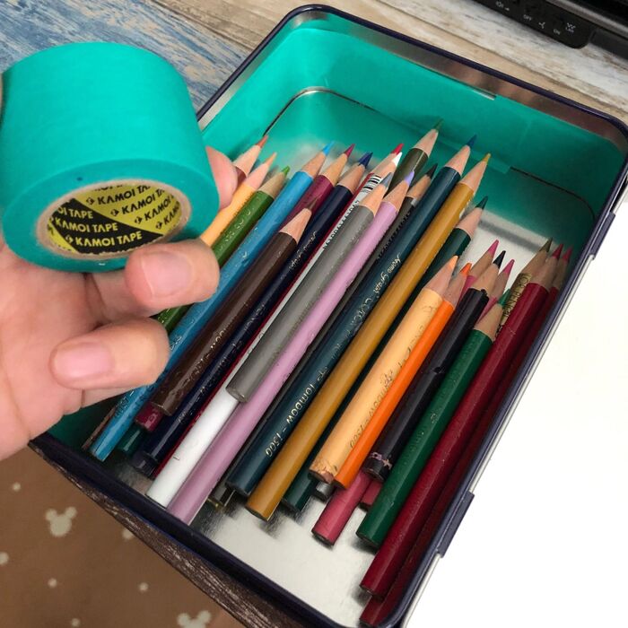 色鉛筆、どうやって収納してますか？