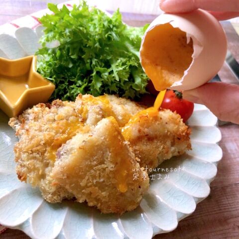 免疫力アップ効果 エッグマスタードソースがけ 鱈のチーズパン粉焼き 暮らしニスタ
