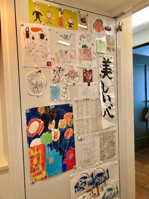 ダイソーマグネットで 貼り替え簡単 子供美術館 暮らしニスタ ダイソーマグネットで 貼り替え簡単 子供美術館 暮らしニスタ