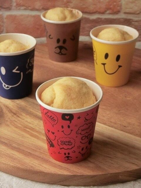 紙コップで作る ふわふわのマフィン 暮らしニスタ 紙コップで作る ふわふわのマフィン 暮らしニスタ