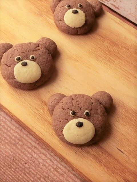 型なし くまのデコクッキー 暮らしニスタ 型なし くまのデコクッキー 暮らしニスタ