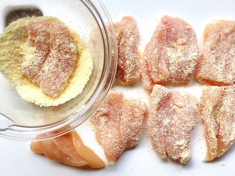 簡単コクうま ささみのバターチーズ焼き 暮らしニスタ