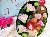 ハムで簡単カーネーション♪母の日弁当