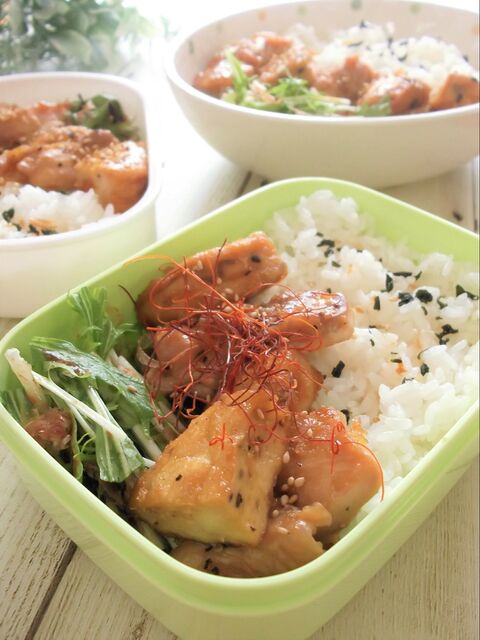 お弁当に 冷めても美味しくご飯が進む 鶏とがんもの生姜照り焼き 暮らしニスタ お弁当に 冷めても美味しくご飯が進む 鶏とがんもの生姜照り焼き 暮らしニスタ