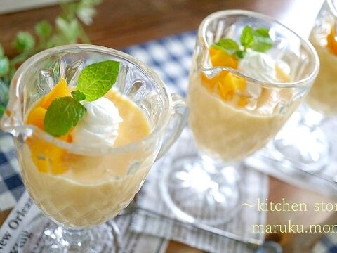 桃缶を使ったひんやりデザート ゼラチンでババロアのようなデザートを作るコツ 暮らしニスタ