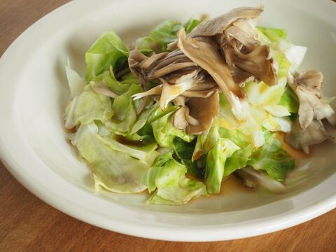 レンチン3分 罪悪感なしのおつまみ キャベツ舞茸 暮らしニスタ レンチン3分 罪悪感なしのおつまみ キャベツ舞茸 暮らしニスタ