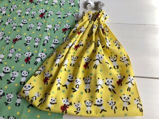 ダイソー 巾着袋の作り方付き パンダてぬぐい 暮らしニスタ