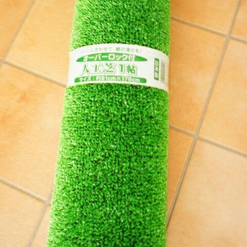 スッキリ 掃除も楽に 玄関に人工芝 暮らしニスタ