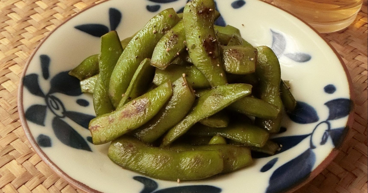 枝豆のバター醤油炒め 暮らしニスタ