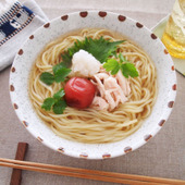 さっぱり麺レシピ「鶏梅ラーメン」