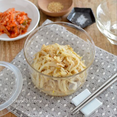 5分で もやしナムル レンジで簡単おつまみ あと一品の副菜 暮らしニスタ