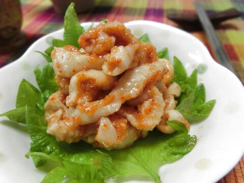 家にあるものでできちゃう 鶏皮でチャンジャ風 暮らしニスタ