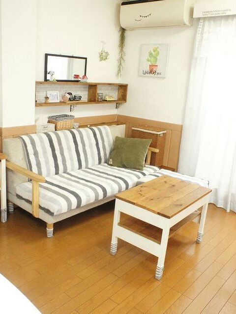 今年もソファーが変身 手軽にソファーカバーが夏仕様に 暮らしニスタ