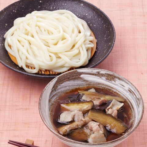 スタミナ麺レシピ 長なすと豚肉のつけうどん 暮らしニスタ