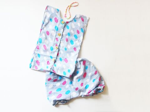 簡単 型いらず 100円子供ワンピース作り方 2way 暮らしニスタ