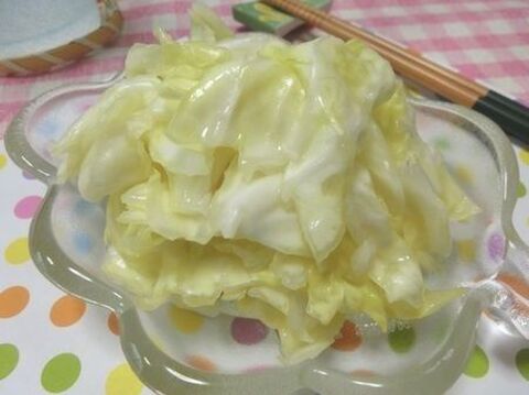 30分でもう美味しい カンタン酢でちぎりキャベツのピクルス 暮らしニスタ
