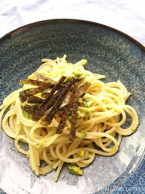 レンチン 混ぜるだけ 和風アボカドパスタ 暮らしニスタ