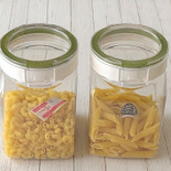 容器に移したパスタの「ゆで時間」がすぐにわかる工夫