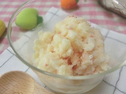 材料3つ 甘味料不使用 りんごとヨーグルトのシャーベット 暮らしニスタ