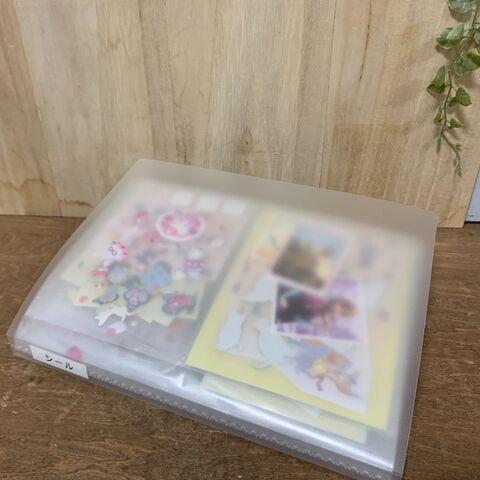 ハガキ用ファイルがちょうどいい シール収納 暮らしニスタ ハガキ用ファイルがちょうどいい シール収納 暮らしニスタ