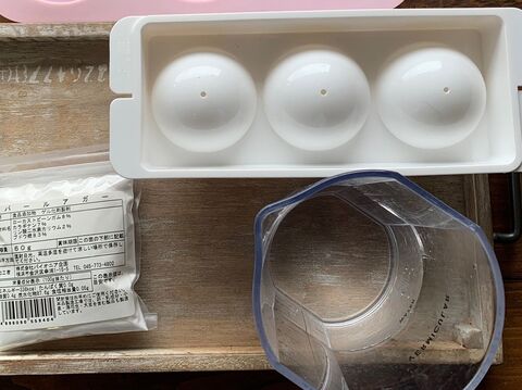 おやつ 水ゼリー 材料2つ 丸い製氷皿 暮らしニスタ おやつ 水ゼリー 材料2つ 丸い製氷皿 暮らしニスタ