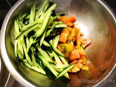 トマトときゅうりの味噌和え豆乳そうめん 暮らしニスタ トマトときゅうりの味噌和え豆乳そうめん 暮らしニスタ