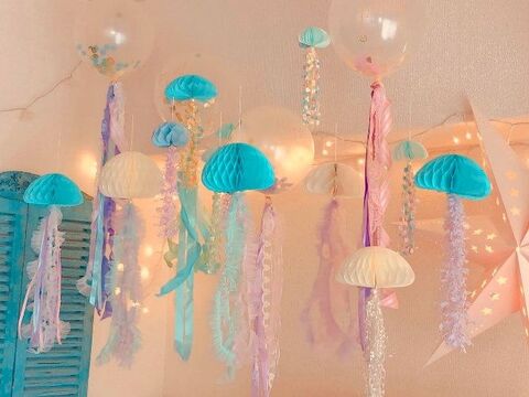 カンタン ときめきハンドメイド ガーリー海月な真夏のデコレーション 暮らしニスタ