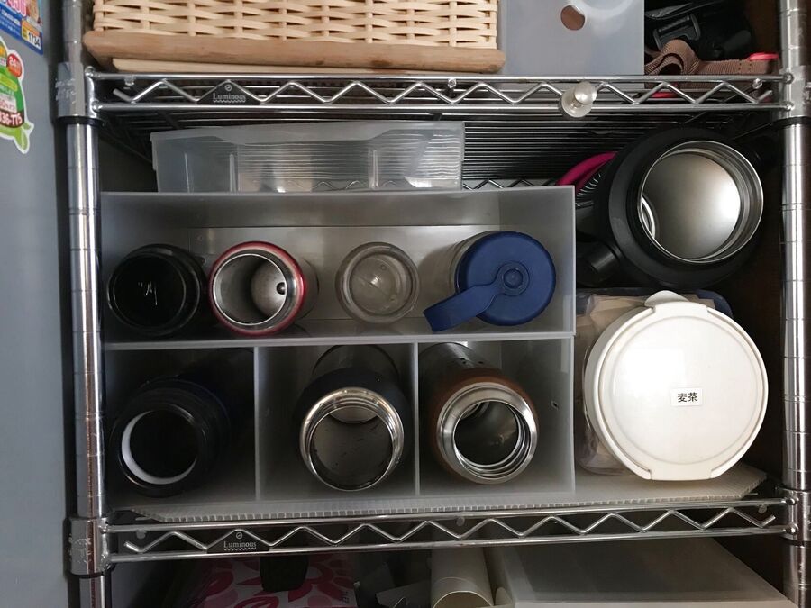 我が家の水筒収納 暮らしニスタ 我が家の水筒収納 暮らしニスタ