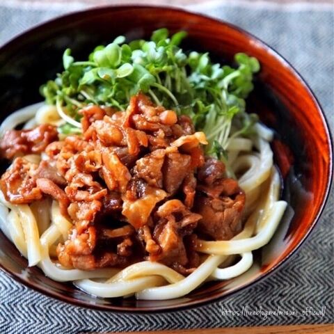 包丁要らずde超簡単 豚焼肉のっけうどん 冷凍うどん 簡単レシピ 麺 暮らしニスタ 包丁要らずde超簡単 豚焼肉のっけうどん 冷凍うどん 簡単レシピ 麺 暮らしニスタ