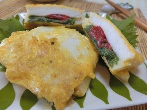 ソッコーおつまみ はんぺんの梅しそサンドピカタ 暮らしニスタ