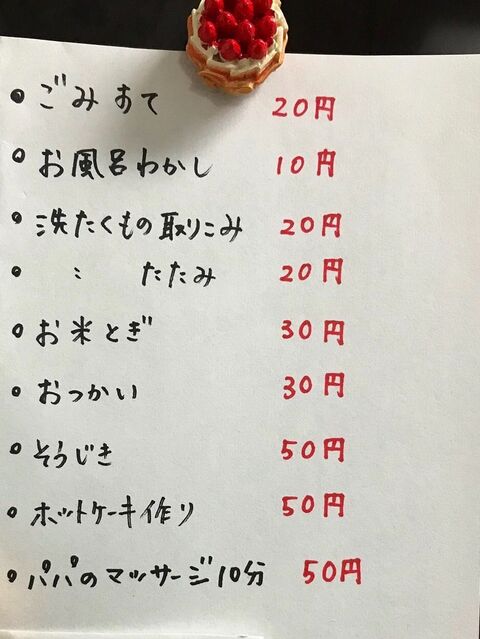 子どものお小遣い 我が家はアルバイト制 暮らしニスタ 子どものお小遣い 我が家はアルバイト制 暮らしニスタ