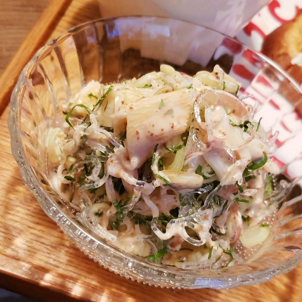 混ぜるだけ＊海藻麺(海水晶)でギルトフリーな箸休め麺♡
