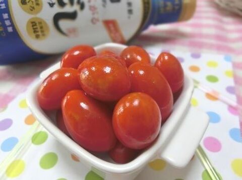 味見で完食しかけました 10分 プチトマトのだししょうゆ漬け 暮らしニスタ 味見で完食しかけました 10分 プチトマトのだししょうゆ漬け 暮らしニスタ