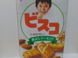 塩味クラッカーとアーモンドクリームが美味しいビスコの新味！